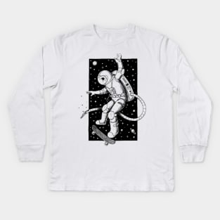 cosmonaut Kids Long Sleeve T-Shirt